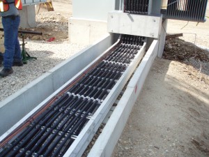 Concrete encased MAXIAMP